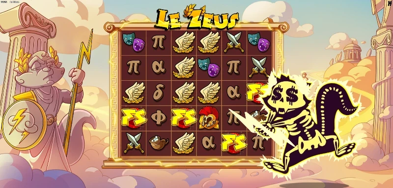 Le Zeus : Test de la machine à sous